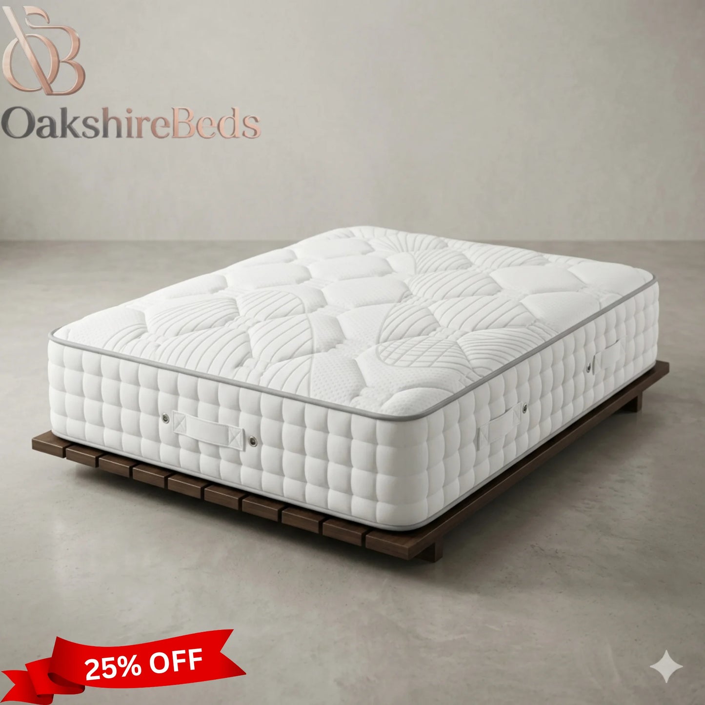 OrthoLux Mattress UK  Firm Double Foam Mattress  OakshireBeds