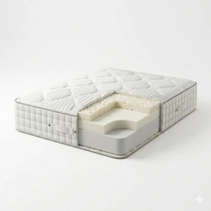 OrthoLux Mattress UK  Firm Double Foam Mattress  OakshireBeds