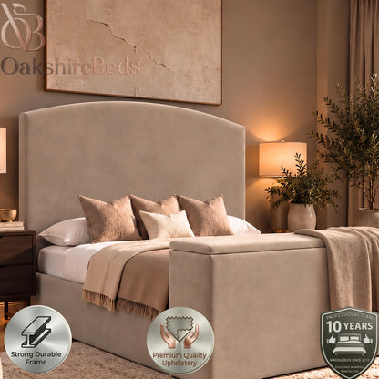 Oslo TV Bed | Upholstered TV Lift Bed | OakshireBeds