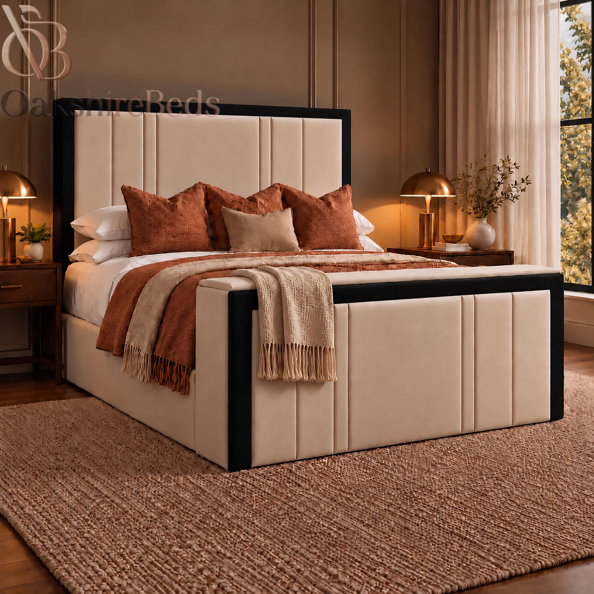 Perla Dual Design TV Bed | OakshireBeds