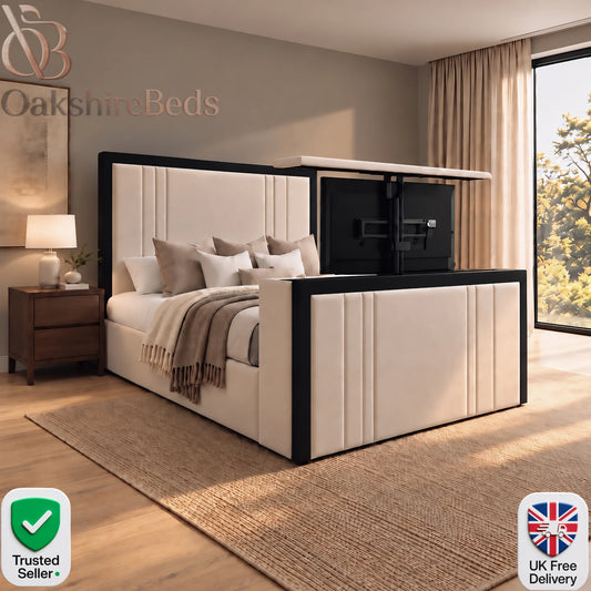 Perla Dual Design TV Bed | OakshireBeds