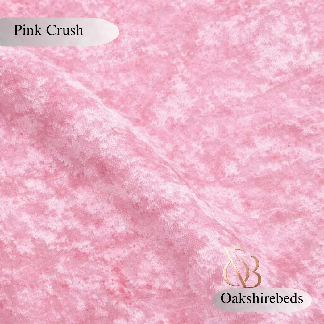 Crushed Velvet Fabric Samples UK | Luxury Upholstery Swatches | OakshireBeds