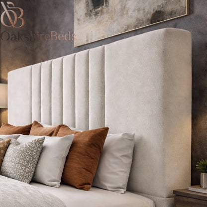 Prague Luxury Upholstered Bed Frame with Storage Options | OakshireBeds UK