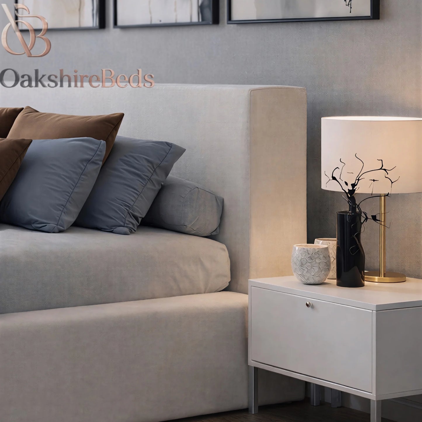 Rowan Ottoman Bed – Luxury Storage Bed Frame | OakshireBeds UK