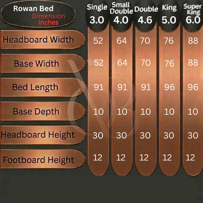 Rowan Ottoman Bed – Luxury Storage Bed Frame | OakshireBeds UK