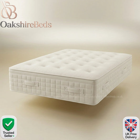 Royal Sovereign 4000 Pocket Pillow Top Mattress UK – Luxury Hand-Stitched Comfort | OakshireBeds