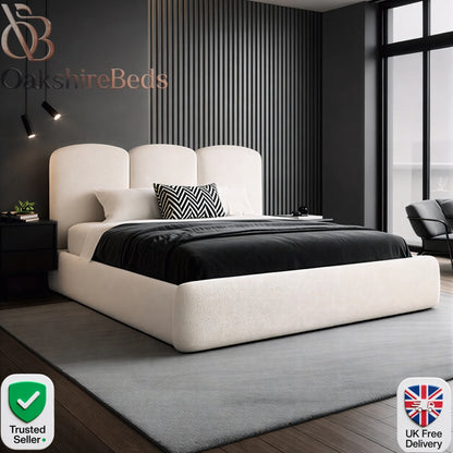 Luxe Luxury Upholstered Bed Frame – Handcrafted Bed UK 