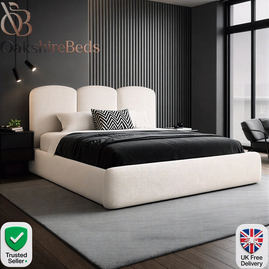 Luxe Luxury Upholstered Bed Frame – Handcrafted Bed UK 