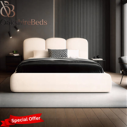 Luxe Luxury Upholstered Bed Frame – Handcrafted Bed UK 