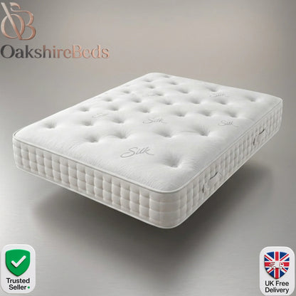 Soft Silk Regent 2000 Pocket Sprung Mattress UK – Luxury Medium Firm Support | OakshireBeds