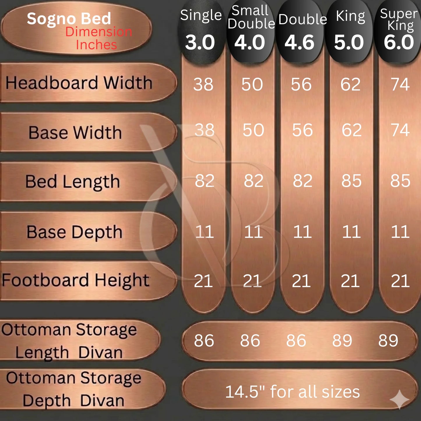 Sogno Luxury Upholstered Bed Frame | Elegant Modern Bed | OakshireBeds