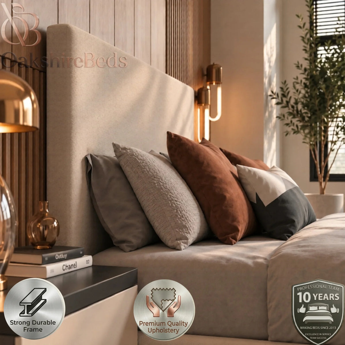 Soho Storage Bed UK | Ottoman Bed | Modern Upholstered Bed | OakshireBeds
