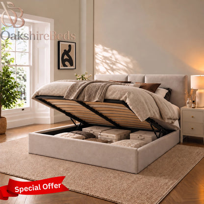 Tay Storage Bed | Upholstered Bed | OakshireBeds