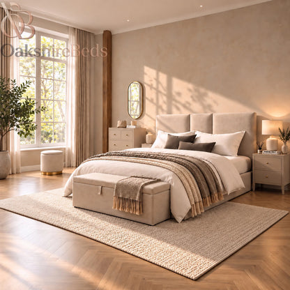 Tay Storage Bed | Upholstered Bed | OakshireBeds