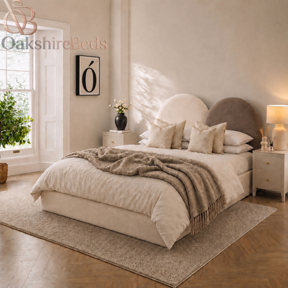 The Amélie Dual Design Upholstered Luxury Ottoman Bed UK