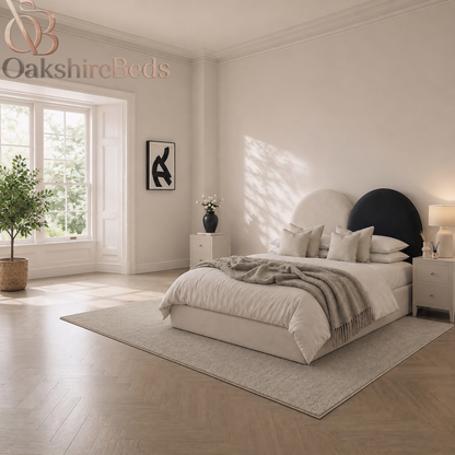 The Amélie Dual Design Upholstered Luxury Ottoman Bed UK
