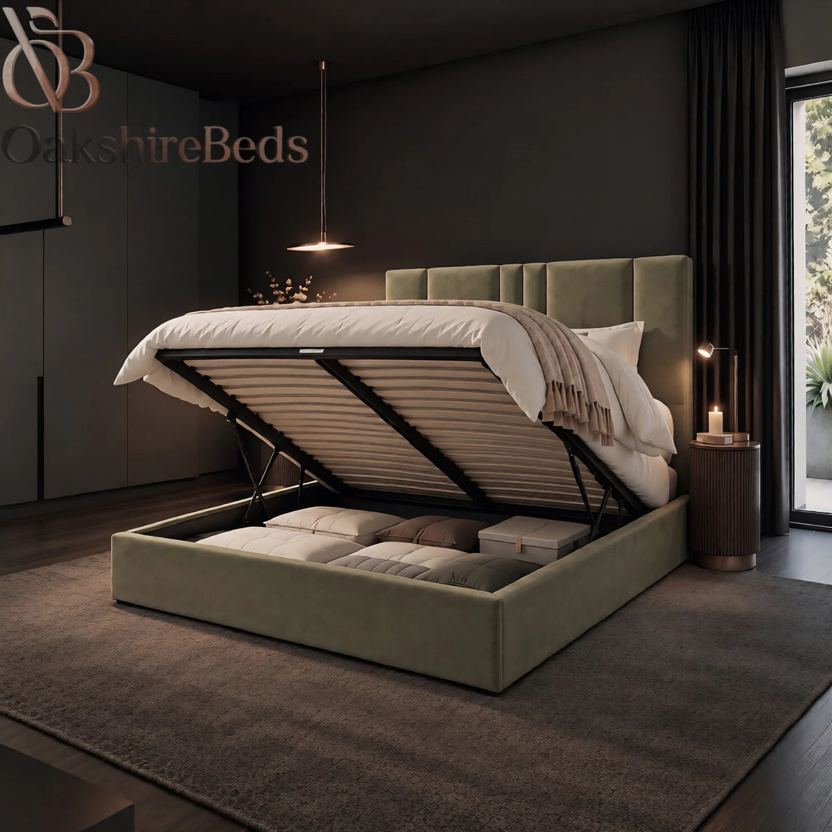 The Doro Bed | Upholstered Bed | OakshireBeds