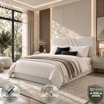 The James Cross Bed | Upholstered Bed | OakshireBeds