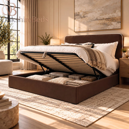 The Kelso Piping Bed | Upholstered Bed | OakshireBeds