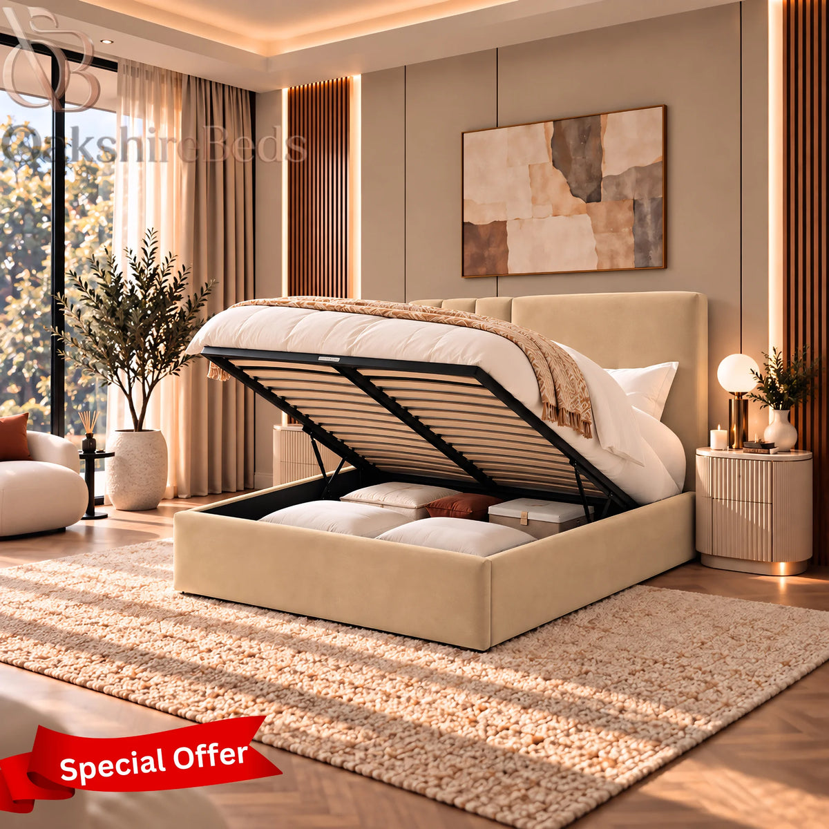 The Scot Bed | Upholstered Bed | OakshireBeds