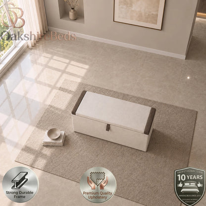 Velmont Blanket Box – Luxury Upholstered Bedroom Storage