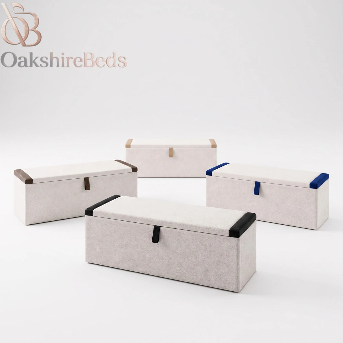 Velmont Blanket Box – Luxury Upholstered Bedroom Storage
