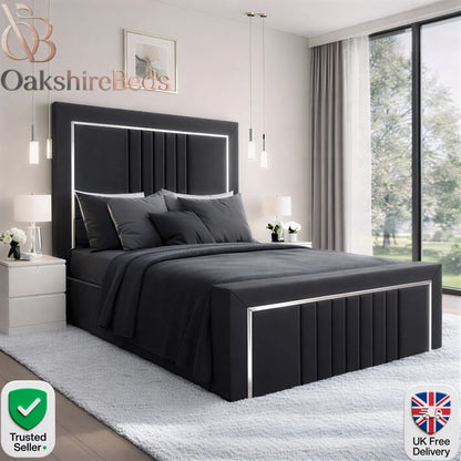 Vienna Bed – Luxury Upholstered Storage Bed Frame | OakshireBeds UK
