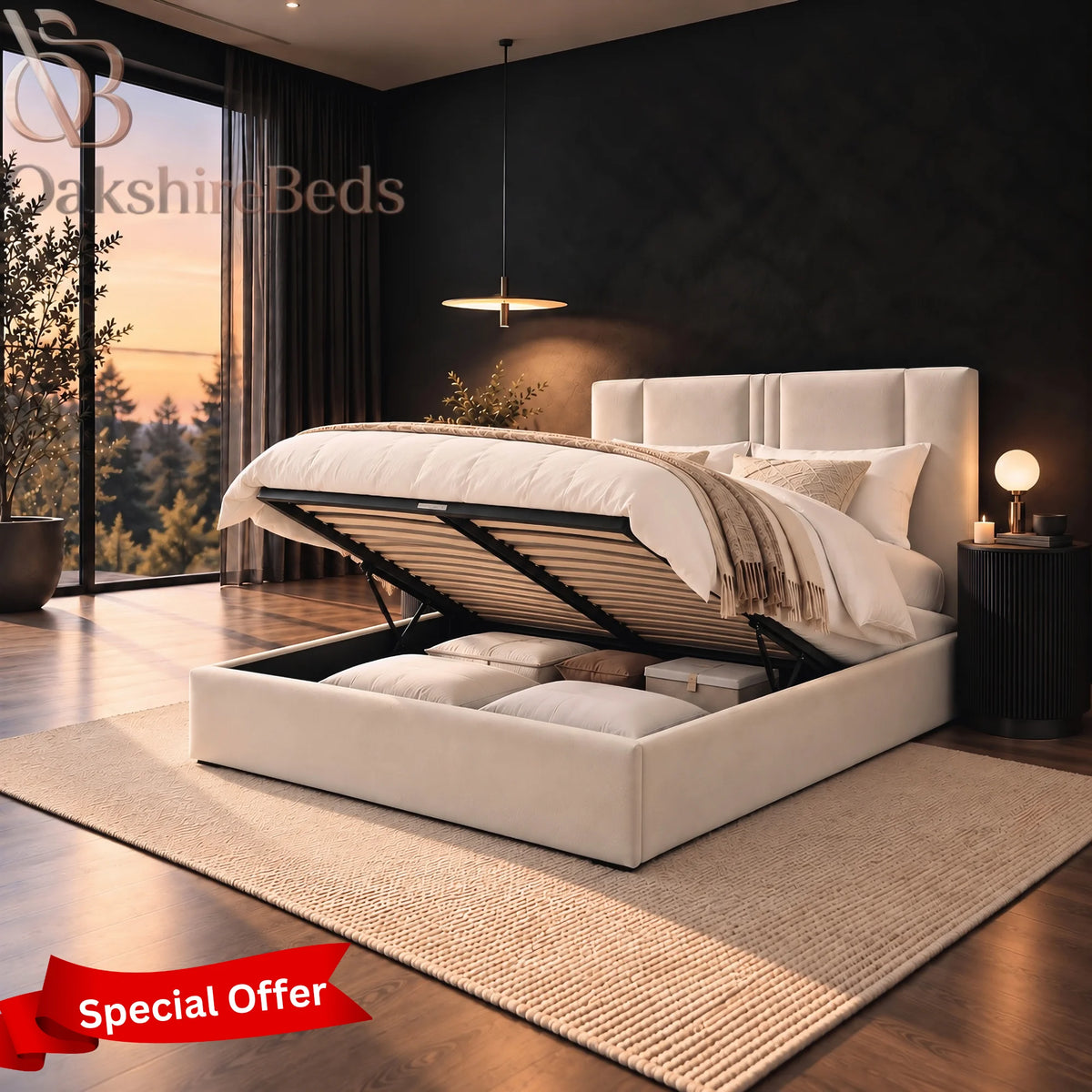 The Eden Bed | Upholstered Bed | OakshireBeds